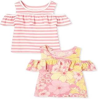 The Children's Place Baby Girls' Cold Shoulder Fashion Tops