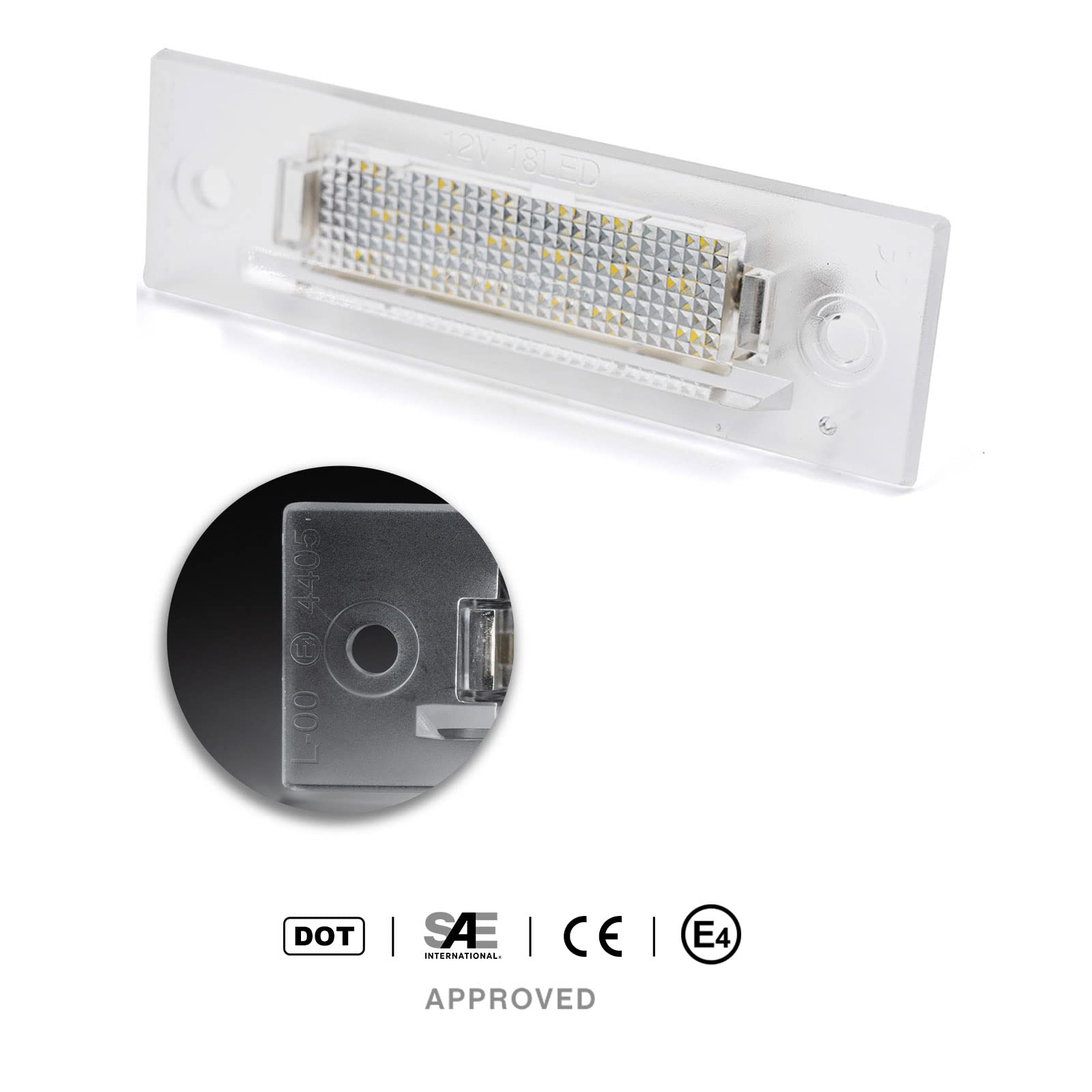 2x oświetlenie tablicy rejestracyjnej LED dla Porsche 911 Carrera 964 968 986 993 996 Boxster SMD Canbus bez błędu Led Tag lampa