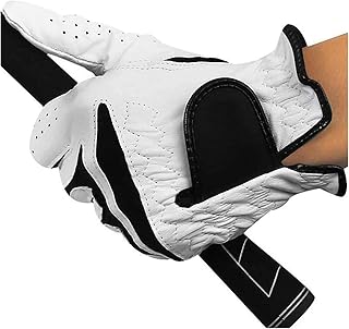 gloves,Golf gloves,Men's Left And Right One-handed Sports Gloves Durable Handsome Golf Gloves for Men Gloves (Color : Left Hand, Size : 24) (Color : Left Hand)