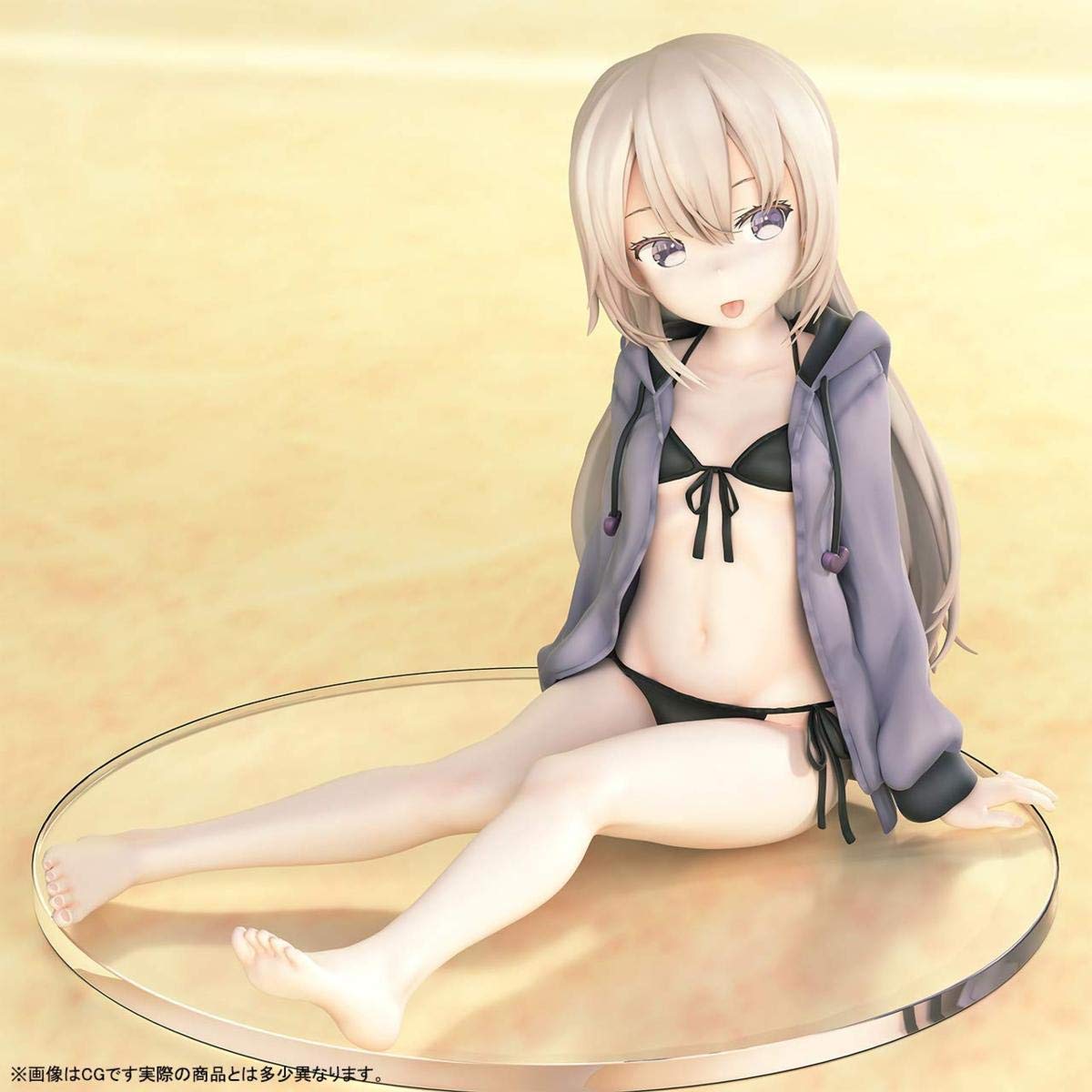 【新品未使用】 かぷりちお パーカー少女 1/7 フィギュア Amazon | かぷりちお「パーカー少女」1/7 塗装済み完成品フィギュア