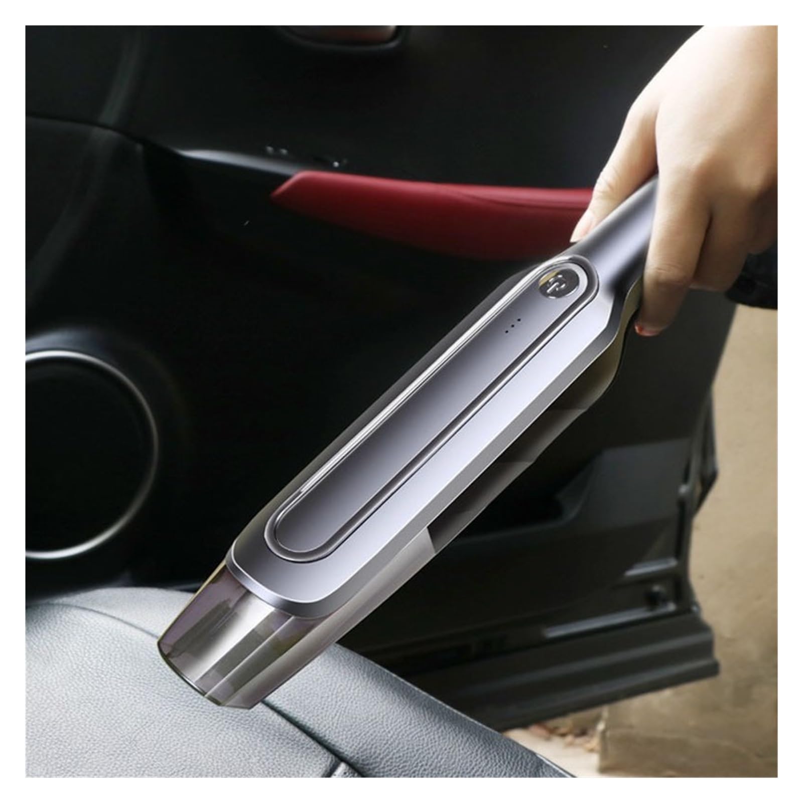 Aspirapolvere Portatile For Auto Con Cavo/senza Fili USB Opzionale For Forte Aspirazione Pulizia Facile Veloce Vari Scenari(Wired)