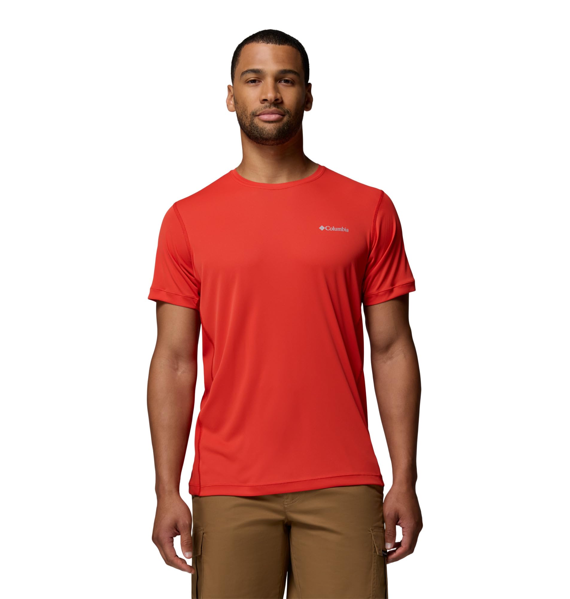 Columbia Rules Light Ss Crew Orange M EU