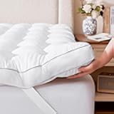 3 Inch Memory Foam Mattress Topper Queen for Back Pain Relief, Filled with Breathable Memory Foam Pillow Topper Soft Fluffy Supportive Bed Mattress Pad, 80x60x3 in