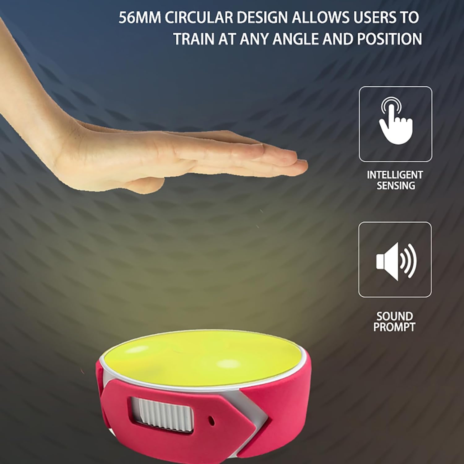 RENJJPBO Reaction Training Light, Agile Reaction Speed Training Equipment, 4 Modes and 4 Light Color, for Physiotherapy, Physical Training and Hand-Eye Coordination Training