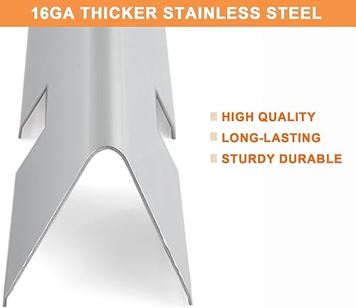 Miniatura 23 de Piezas de parrilla para Weber Spirit 2 Piezas de parrilla GS4 Spirit II E210 S210 E220 S220, repuesto para barras aromatizantes Weber GS4 Spirit 2