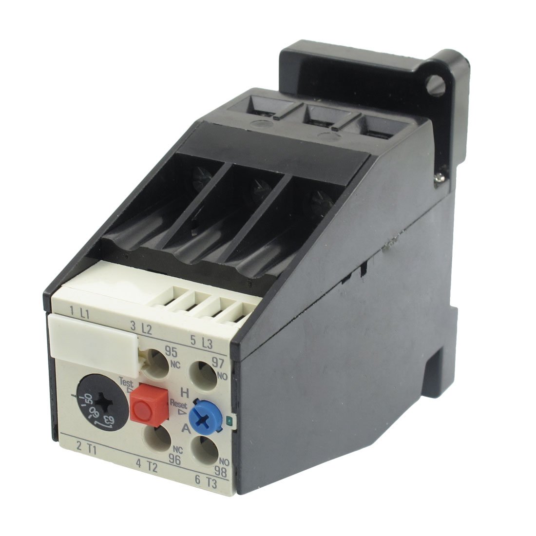 Zhwtisnpe One Color Ac 50A - 63A Motor Protection Thermal Overload Relay 1 No Nc