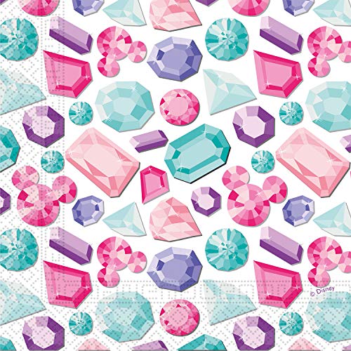 Procos Serviette 33 cm 3 plis Minnie Party Gem, Multicolore, 5pr89903