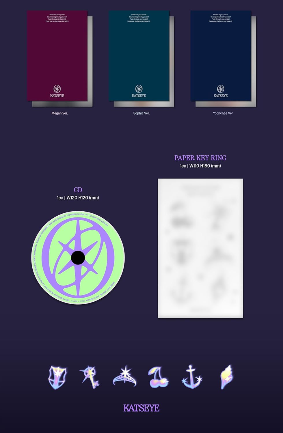 KATSEYE SIS Soft is Strong 1st EP Album with Tracking (Strong Version) - Image 5