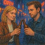 The Party Line (Alcohol and Glasses Raised for Joey Rocket's Speech)