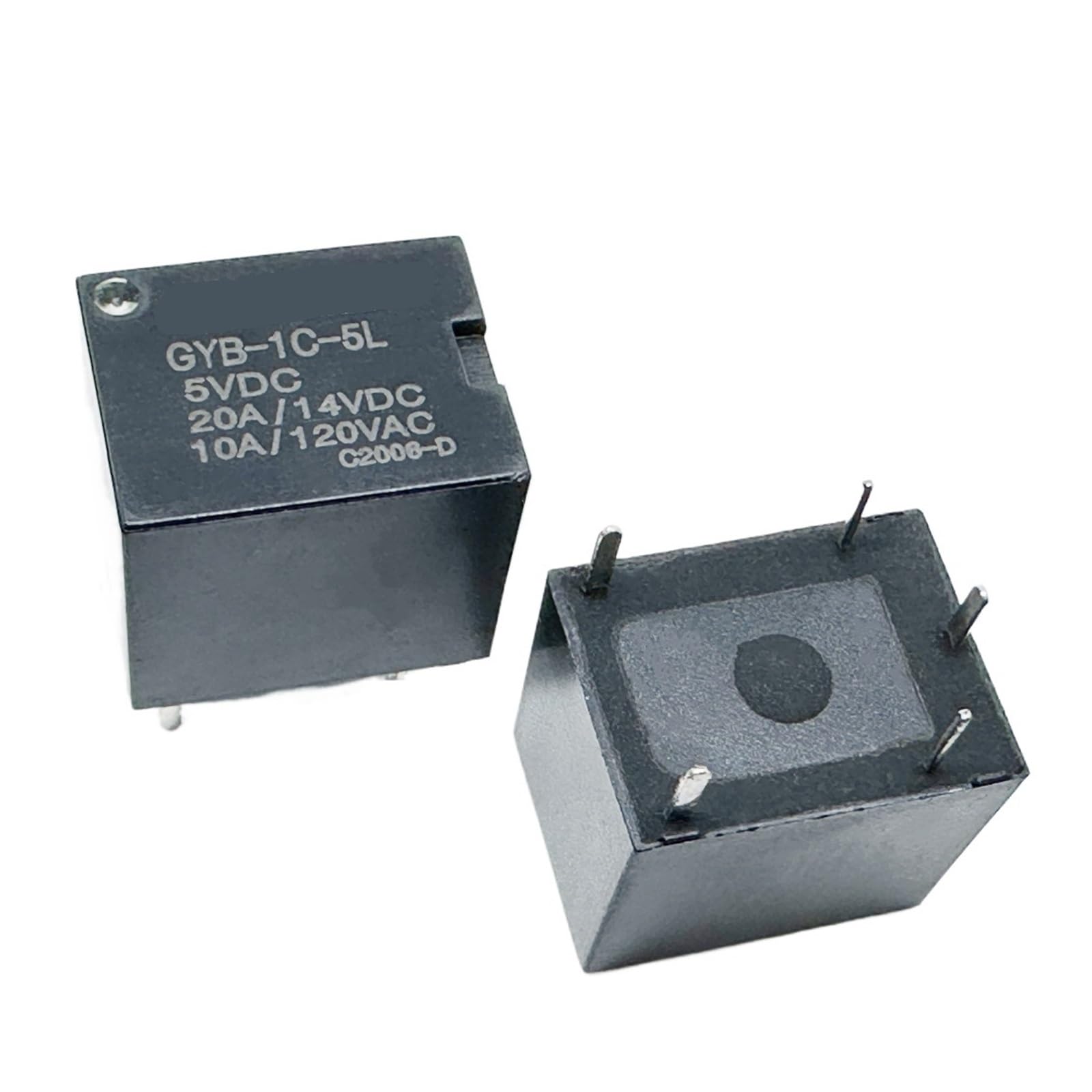 YZWRWRMKTB 1pc GYB-1C-5L 5V (T78C-20A) Relay 5pins