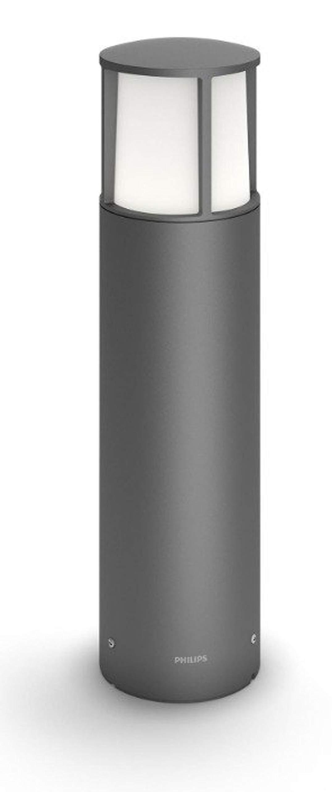 Signify Philips myGarden Stock LED Outdoor Pedestal Light, 1 x 6 W Integrated LED Light, Black