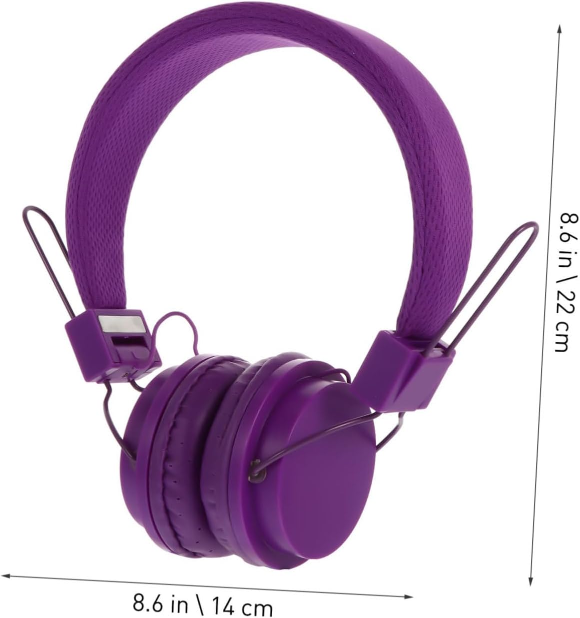 Wired Over-Ear Gaming Headset Microphone Adjustable Volume Control Lightweight Design for PC Laptop and Console Gamers