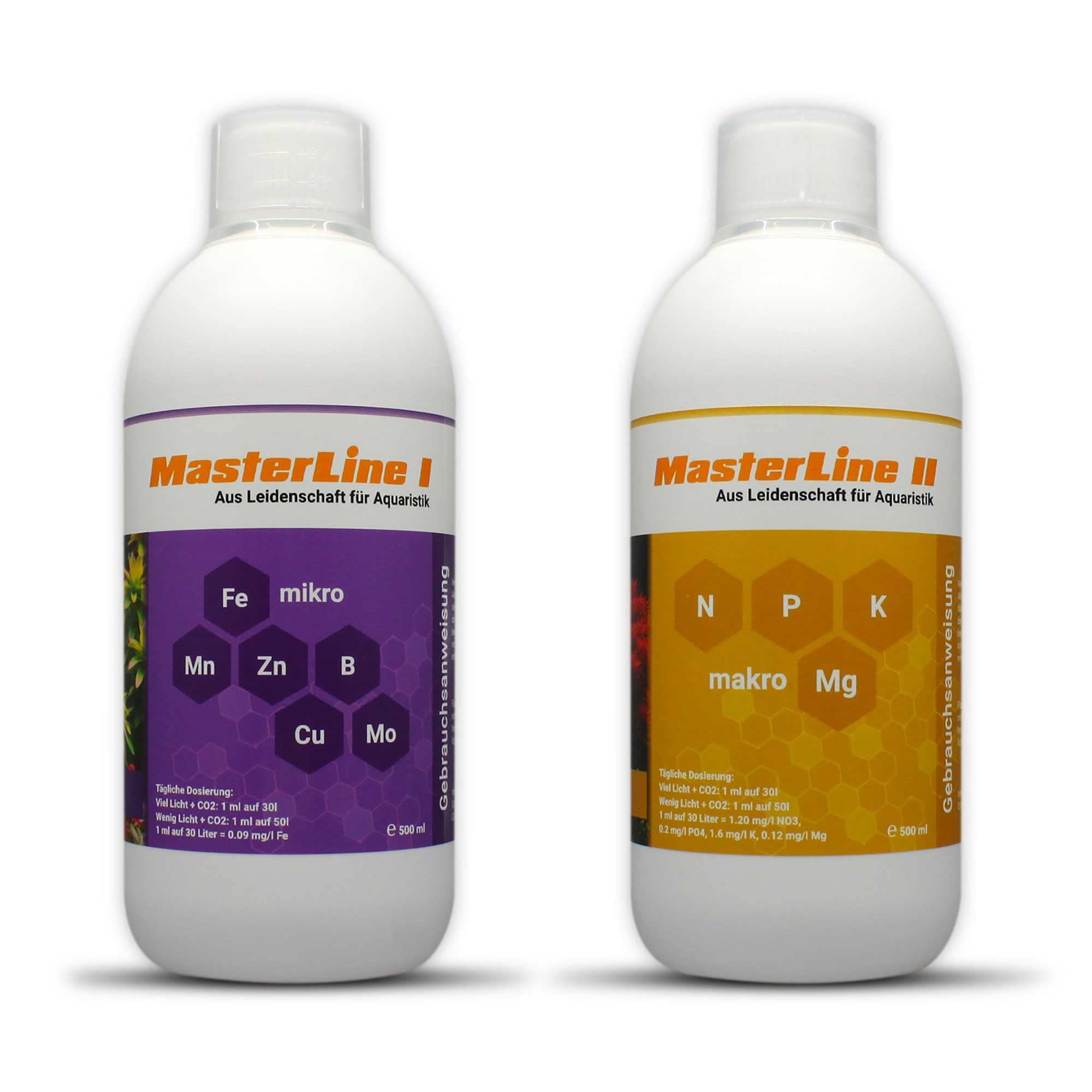 MasterLine I Eisendnger mit Mikronhrstoffen (Profiset I + II (2x500ml)) :  Amazon.de: Garten