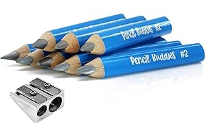 SHORT, FAT TRIANGULAR PENCILS FOR KIDS