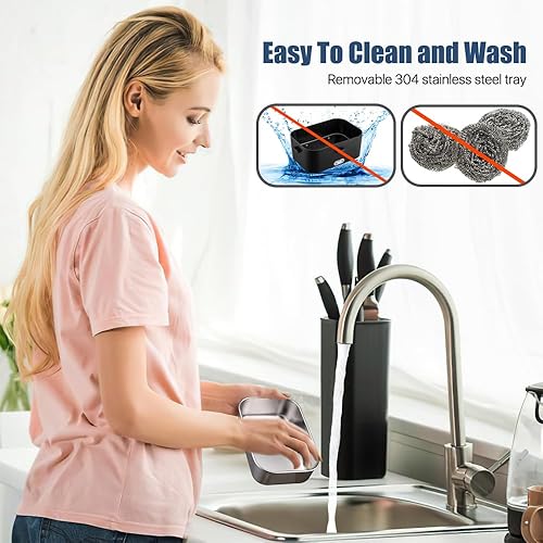 Miniatura 8 de Nifogo Fiambrera eléctrica para adultos de 80 W, 1.8 L, lonchera térmica más rápida para hombres, lonchera eléctrica portátil, calentador de