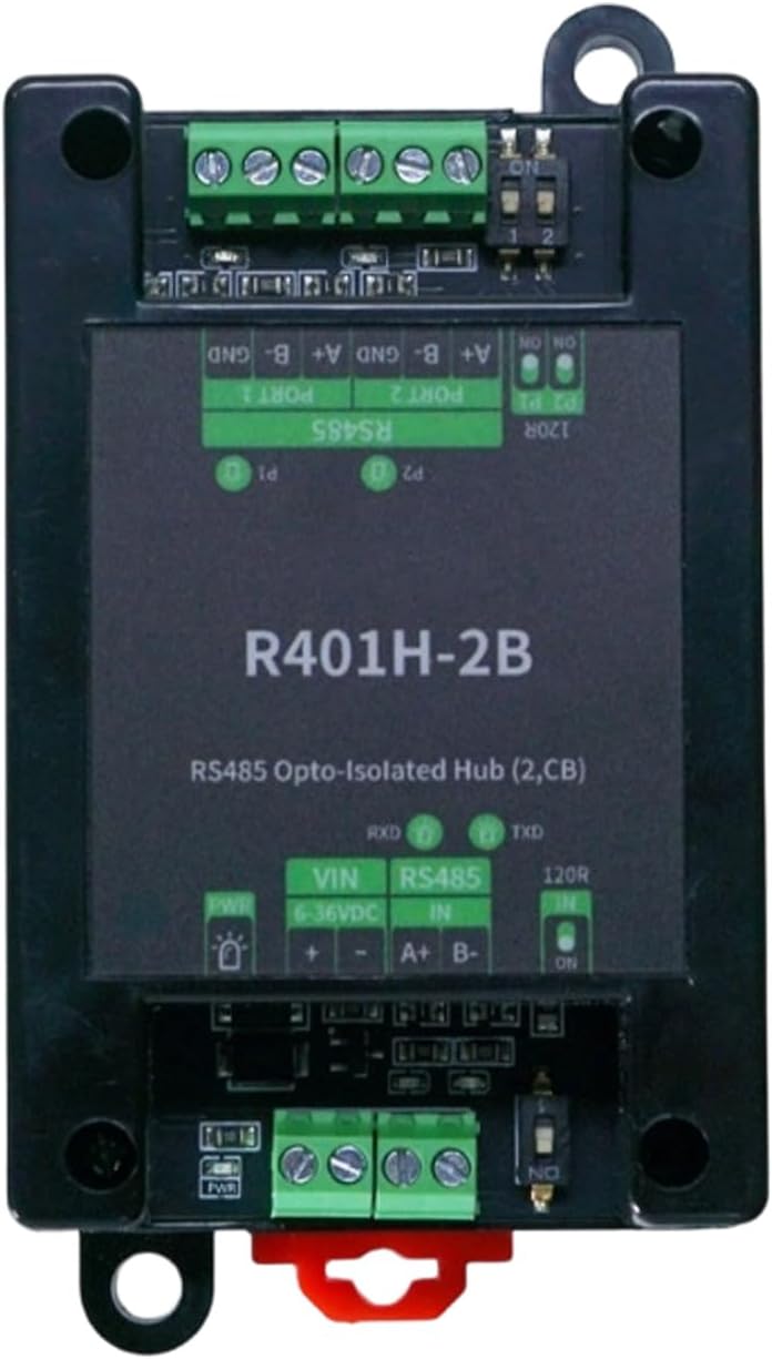Mjaie RS485 Optically Isolated Hub Multiple Port Half Duplex Secure Data Exchange Half Duplex