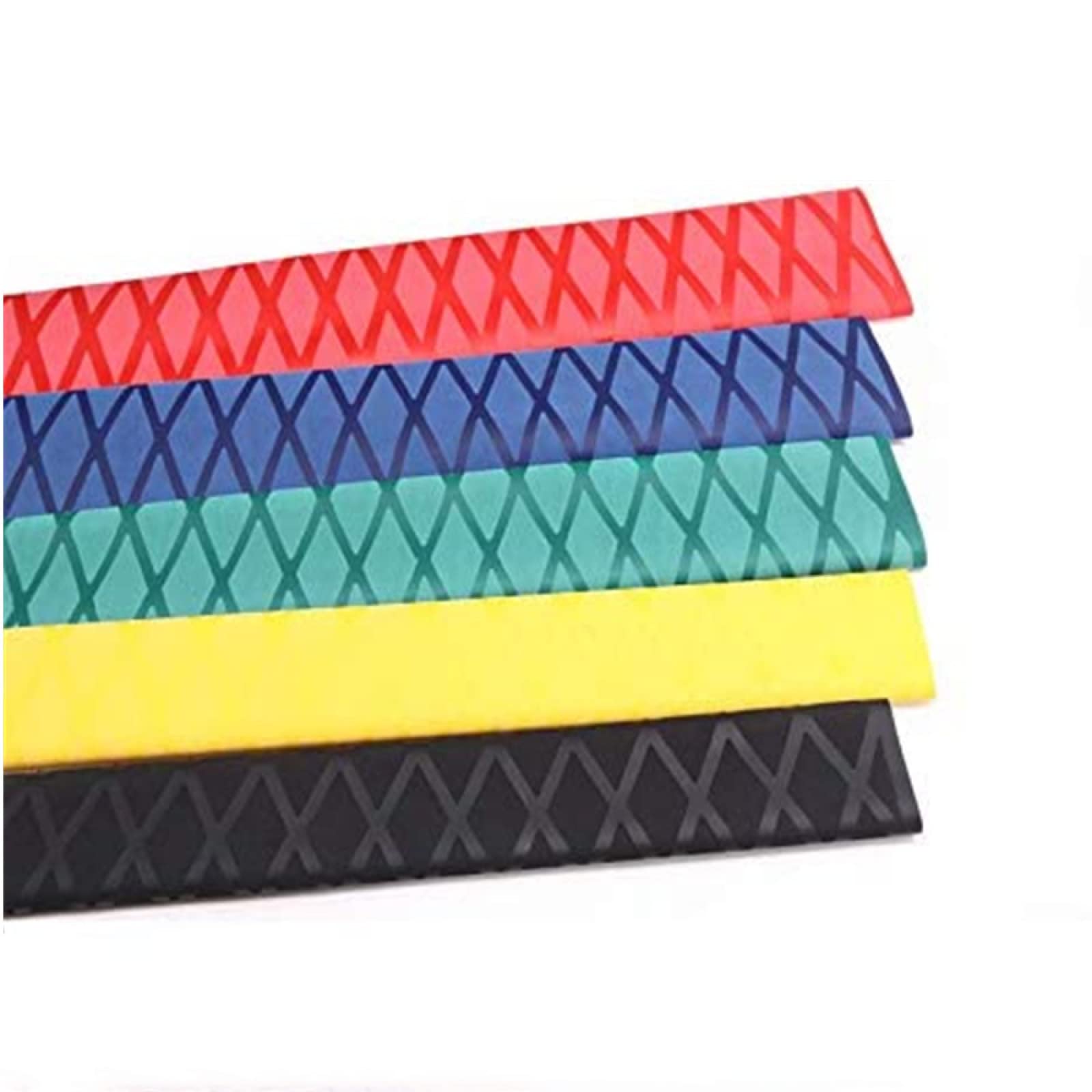 Tube thermorétractable en PVC pour canne à pêche, convient pour la classification des dévidoirs de câbles, longueur 1 m, diamètre (vert)