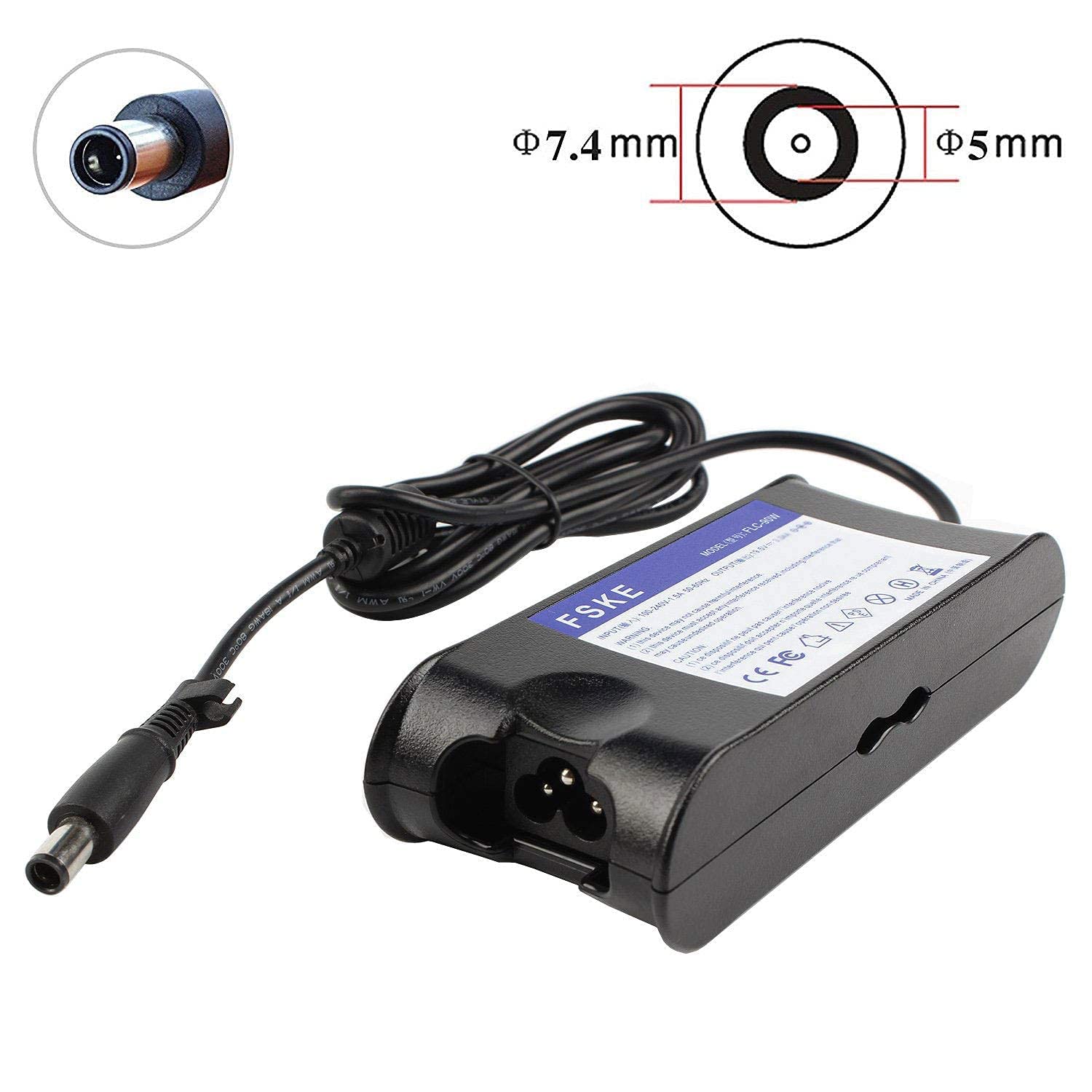 Adattatore AC Dell 90W Con Cavo Di Alimentazione Punta - Foto 8