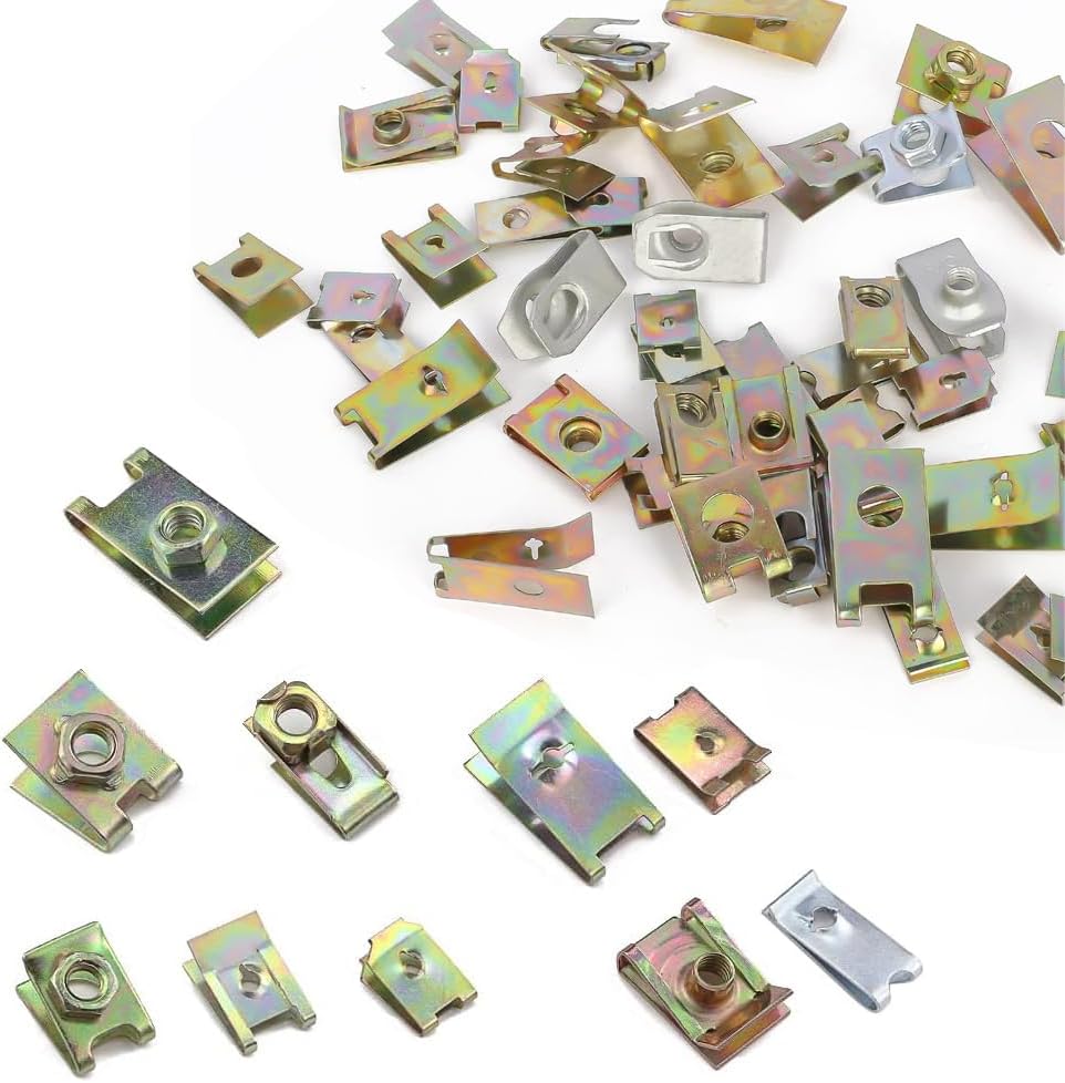 150 Pcs Car Clips,Car Mud flap Screws Undertray Screws,Car Fasteners