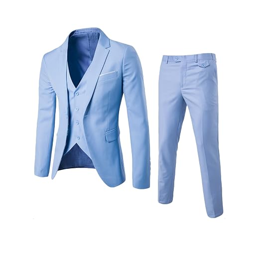 Bestgift masculino blazer tux colete calça terno de 3 peças