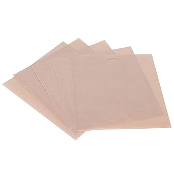 Microwave Oven Bags, Reusable Easy To Clean Non?sticky Heat Resistance Barbecue Bag for a Toaster Microwave, Oven or Grill(16 * 18CM 5 packs)