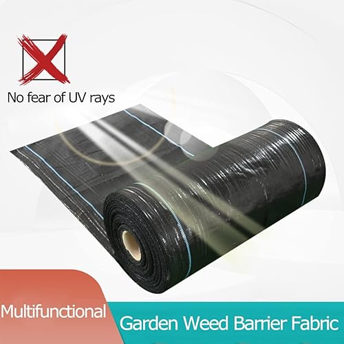 Miniatura 2 de Tela de paisaje de barrera de malezas para paisajismo, agricultura, jardinería y agricultura, cubierta de suelo de tela geotextil (tamaño