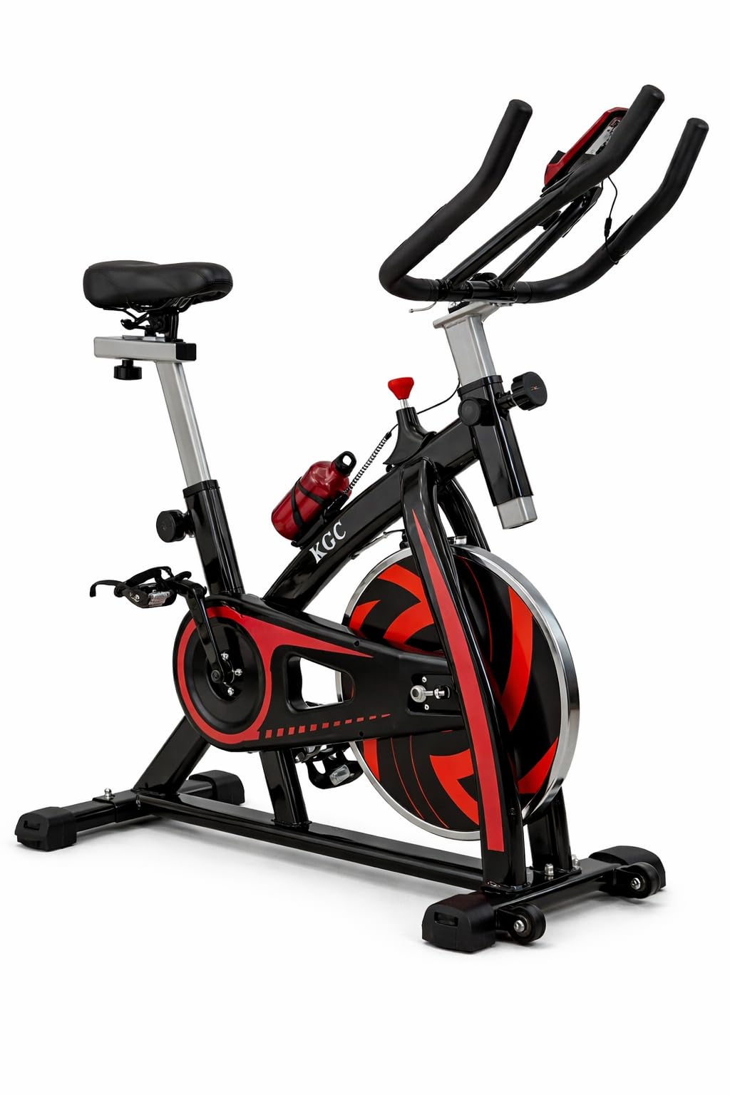 FFitness Indoor Cycling con volano da 6 kg | Bicicletta da Camera Ergonomica per allenamento da casa FitBike bici fitness