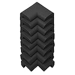 Kidkusion Corner Cushion, Black, 16-Count