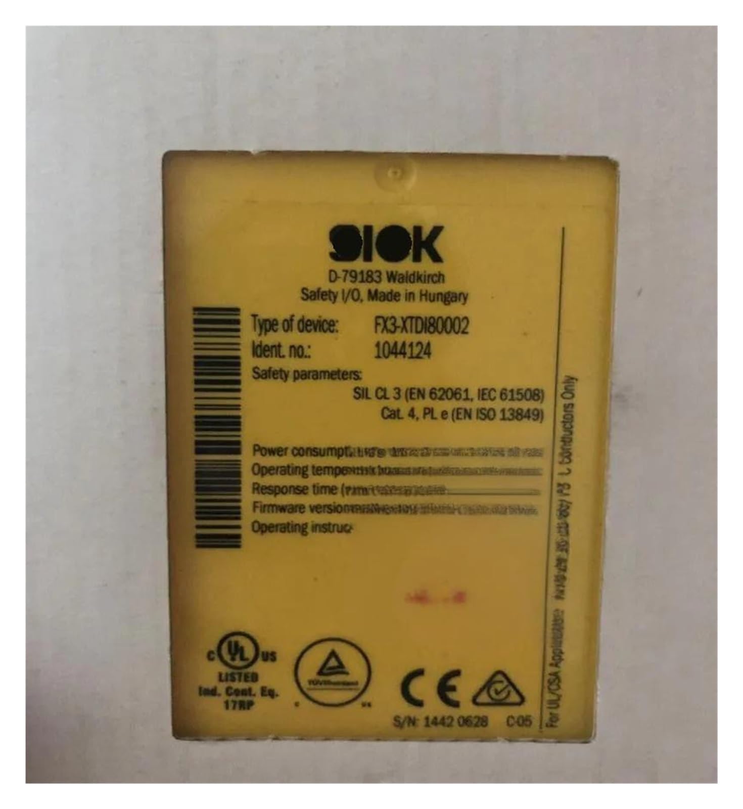 JFQOWCMP Relay FX3-XTDI80002 1044124 V3.10.0