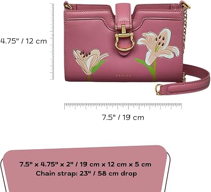 RADLEY London Kentucky Derby 25 Leather Phone Crossbody Bag