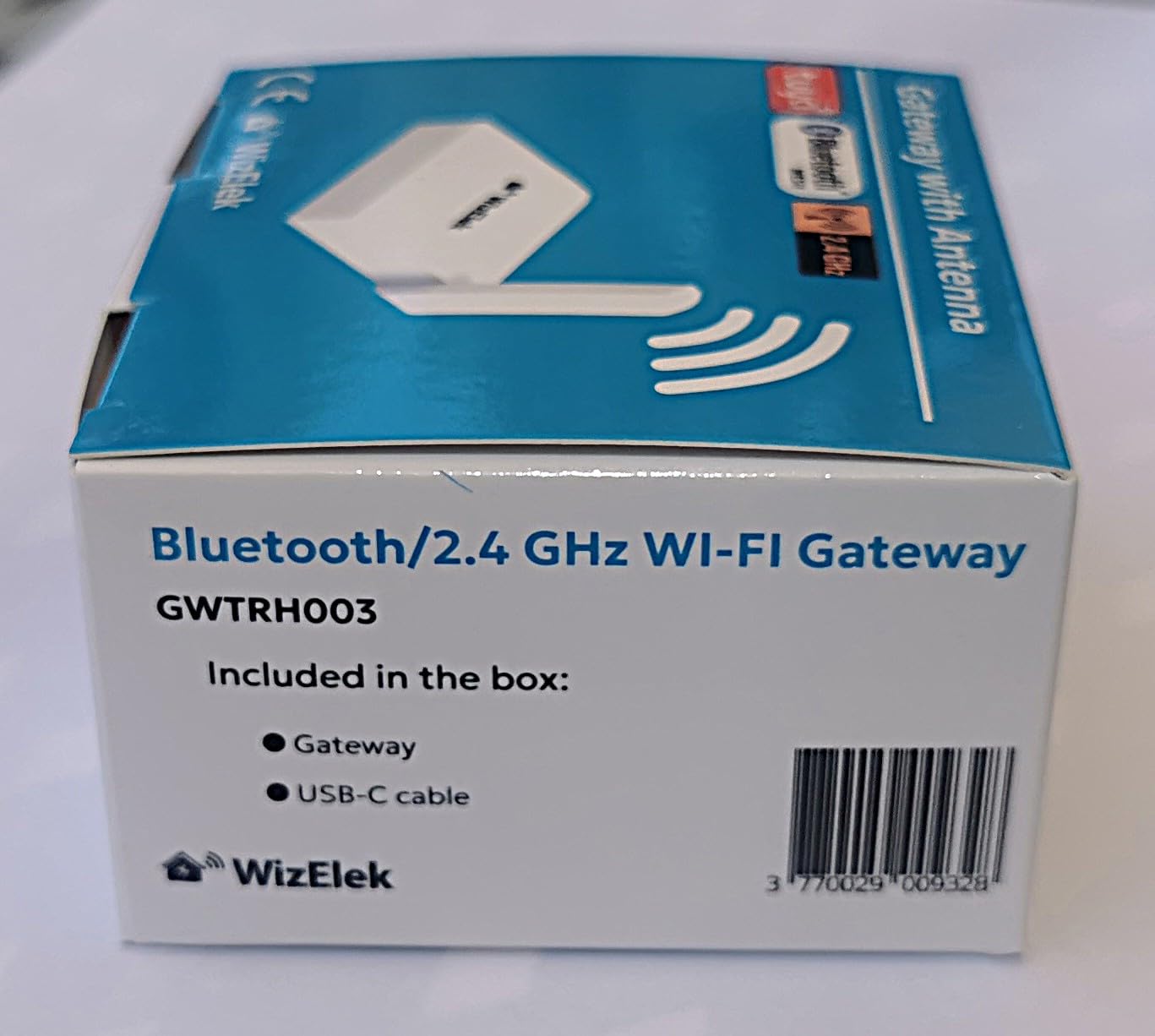 Gateway Bluetooth/Wi-FI 2,4 GHz specifico ecosistema Tuya - Antenna pieghevole per aumentare la portata - Supporta fino a 20 connessioni simultanee