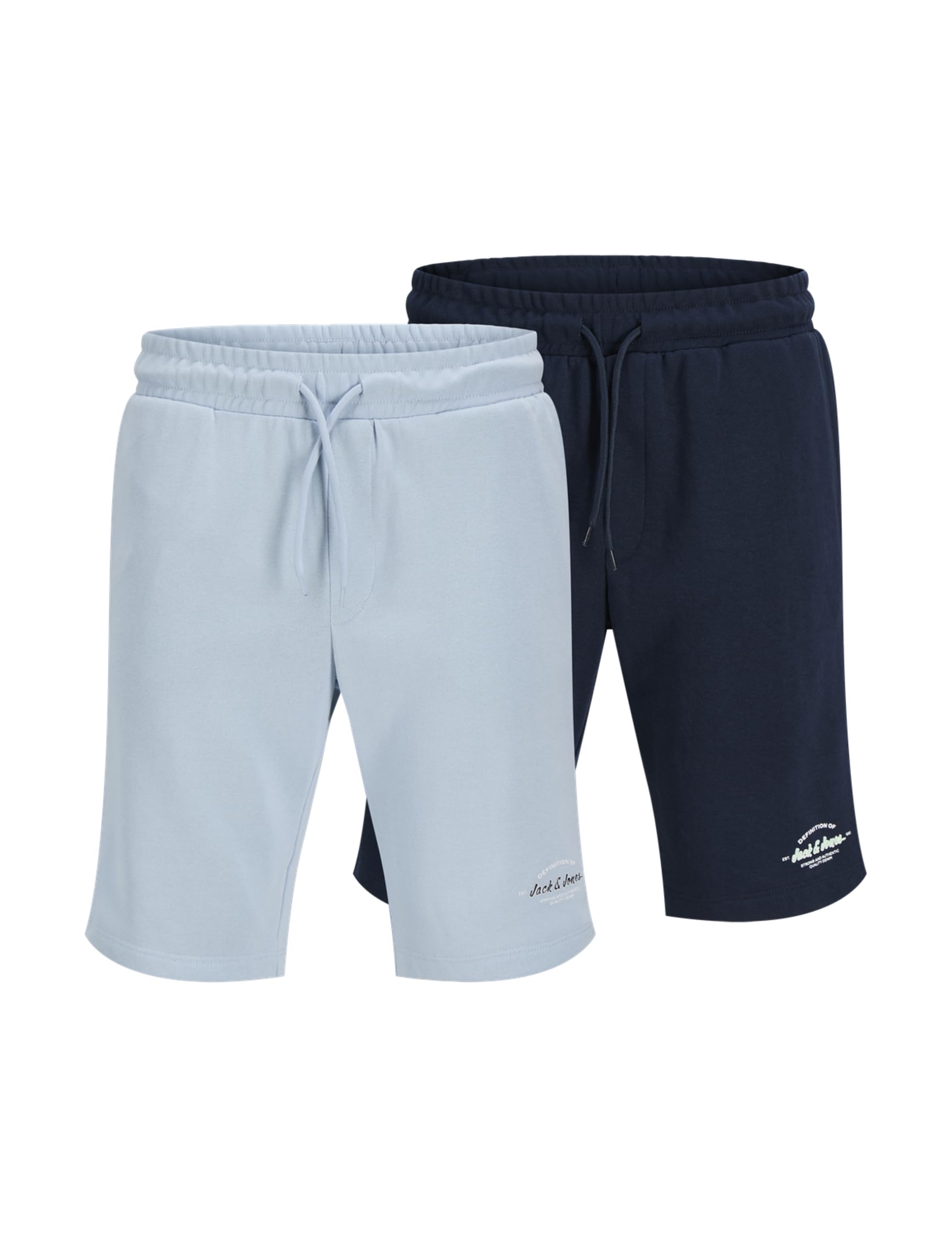 JACK & JONES Jpstgordon Brandon Sweat Shorts Mp 2Pk