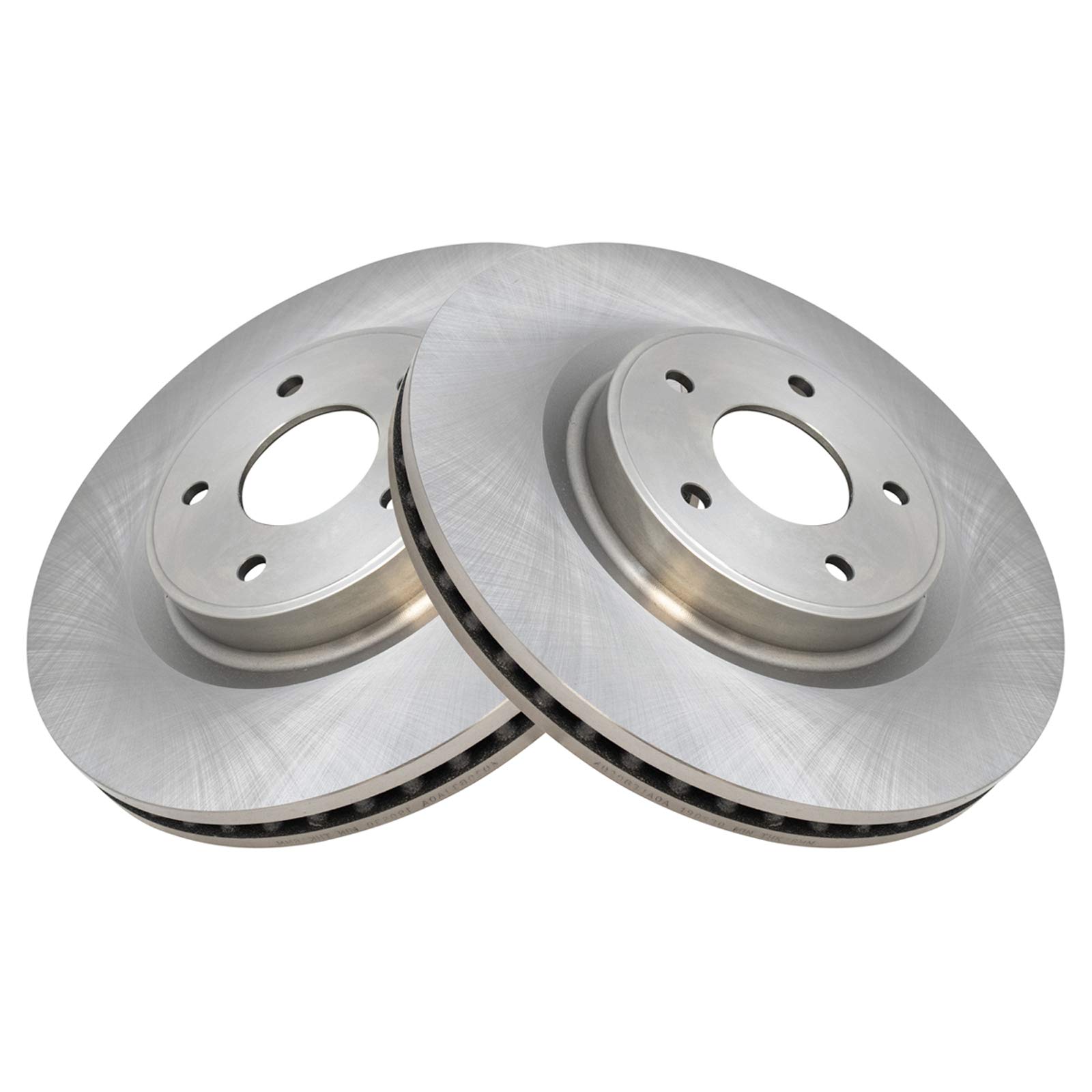 rota164　JD Amazon.com: TRQ Front Brake Rotors Set Vented Compatible