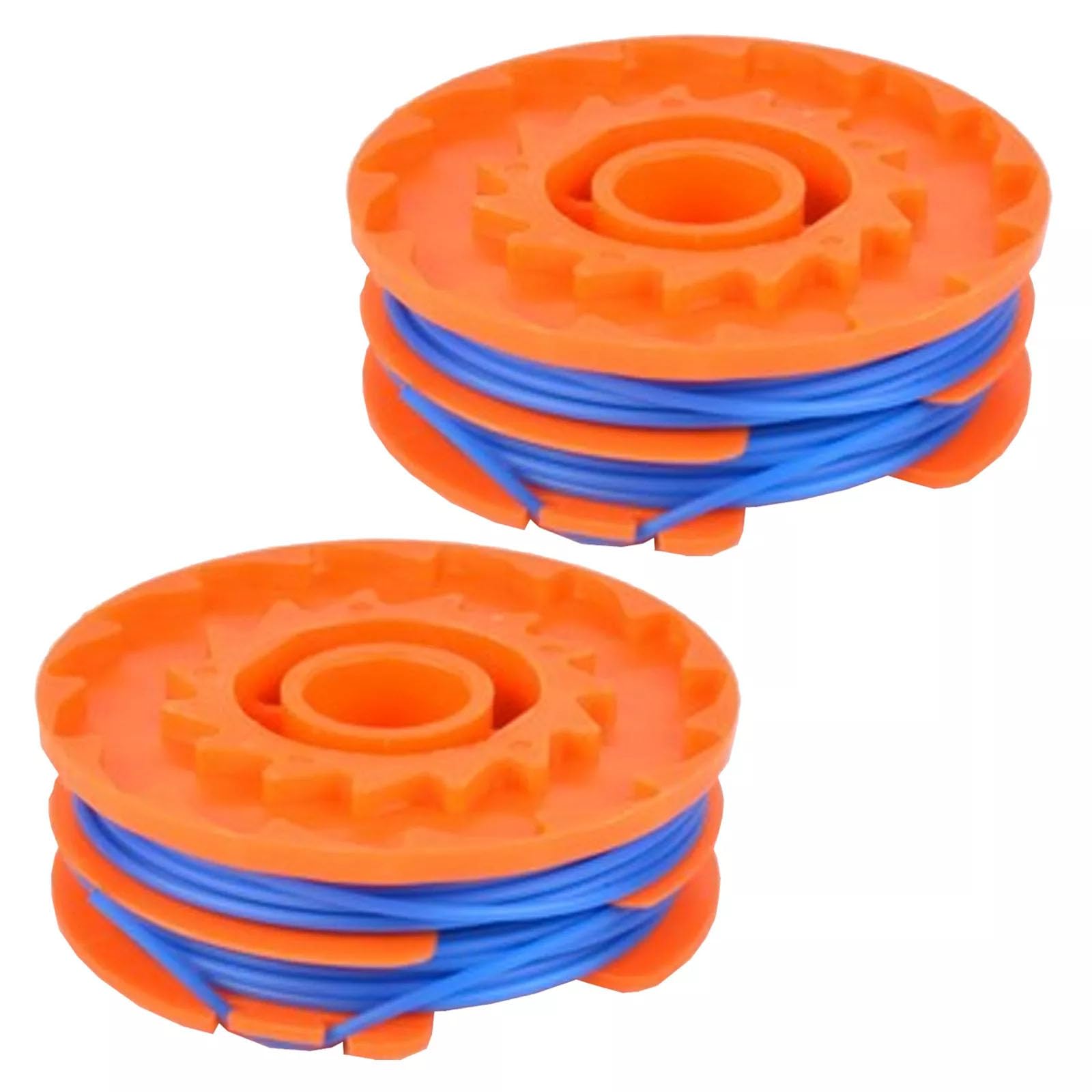 SPARES2GO 5m Twin Line & Spool for Hawksmoor DT4302 90598 Grass Trimmer Strimmer (Pack of 2 Spools)