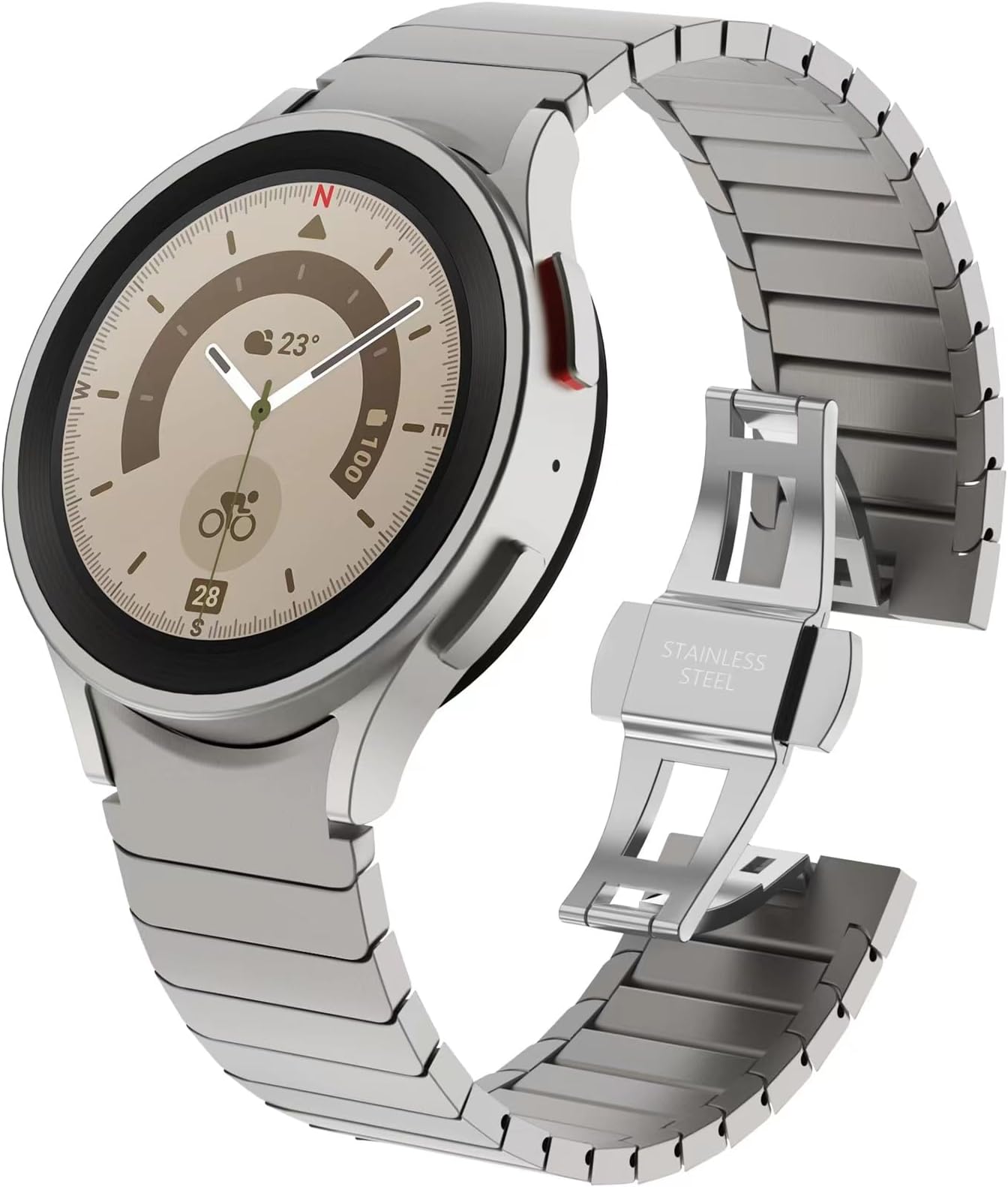 Samsung Galaxy Watch 46mm Armband Original SPGUARD Armband Kompatibel mit Samsung Galaxy Watch 6 Classic 47mm