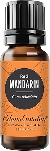 Edens Garden Mezcla de aceites esenciales de rojo mandarina, 100% puro y natural de primera calidad, la mejor receta terapéutica de aromaterapia,