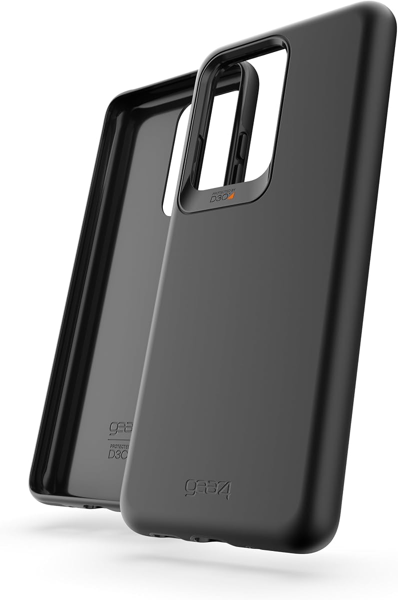 ZAGG Gear4 Holborn Designed for Samsung Galaxy S20 Ultra Case, Advanced Impact Protection by D3O - Black