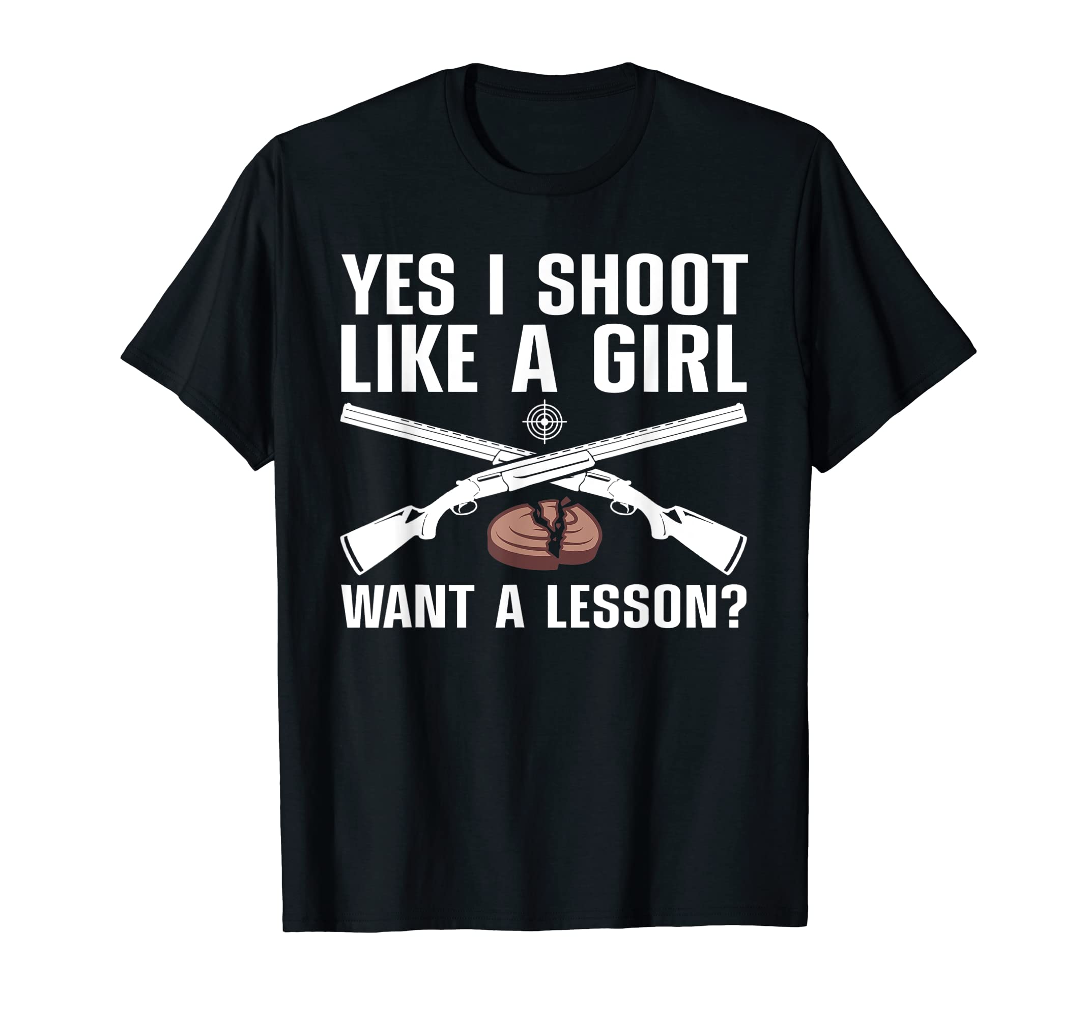 Clay Shooting Gift Skeet Trap Accessories & StuffCool Trap Shooting For Women Girls Mom Skeet Shooting Target T-ShirtOEKO-TEX STANDARD 100