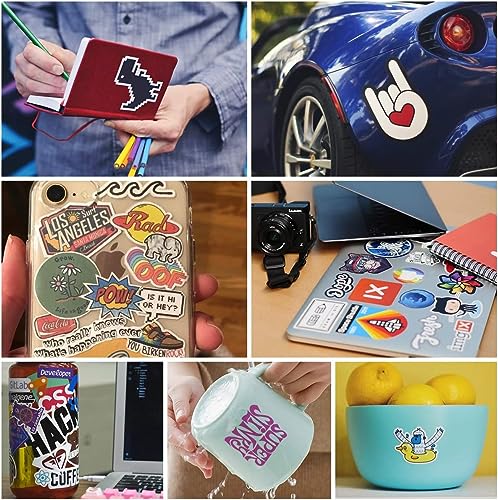 image for JANDJPACKAGING Printable Vinyl for Inkjet Printer - 30 Pack Printable 