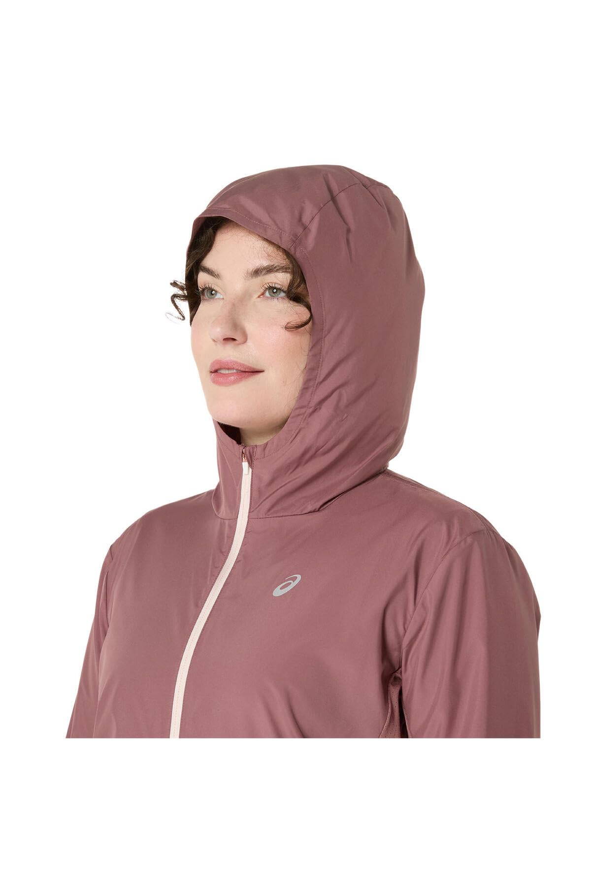 Cortavientos Asics Core Jacket Rojo Rubble 2012D180-600 Chaqueta Running Mujer