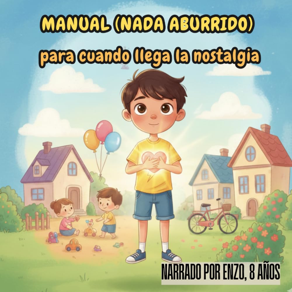 MANUAL (NADA ABURRIDO) para cuando llega la nostalgia: Narrado por Enzo, 8 años