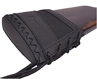Vista 1 de Tas Trost Almohadilla reductora de retroceso de lona de cuero para rifles, escopetas, almohadilla antideslizante de culata