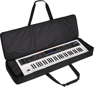 Kabalo Black Protective 61-Key Electric Keyboard Piano Case Carry Portable Waterproof Gig Bag