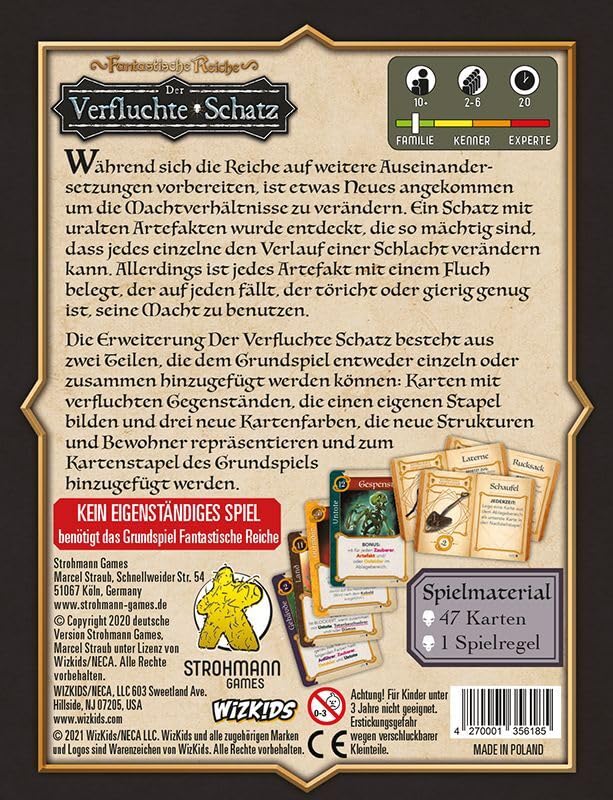 Strohmann Games, Fantastici imperi, Gioco di Base, nominato