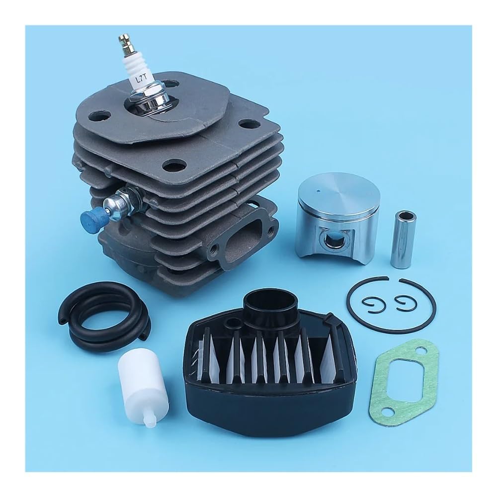 Kit de línea de gas for filtro de aire y combustible de pistón de cilindro for motosierra CS 2159, CS 2156, CS2159, CS2156 EPA, puerto Nikasil de gran calibre de 47 mm accesorios para cortacésped