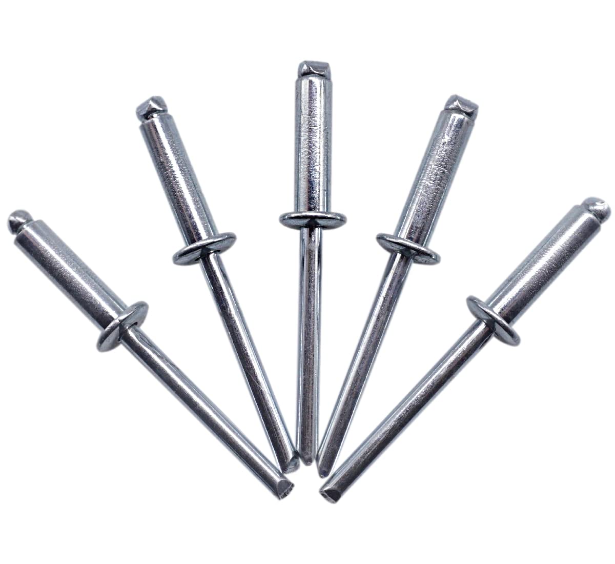 4.8 Mm X 16 Mm Aluminium Blind Rivets, Pack Of 100 Large Flange Rivets, Dome Head Rivets, Large Flange Blind Rivets, Blind Rivets Stainless Steel