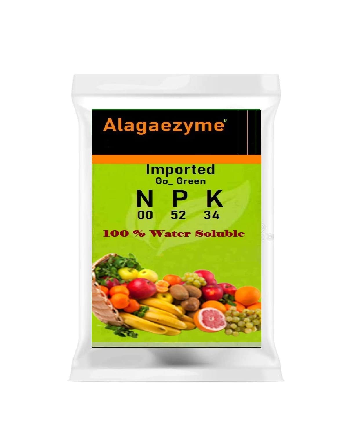 Fast 100% Water Soluble Fertilizer for Plants and Garden (Alagaezyme N.P.K. 00:52:34) (1.9 kg) (B0B5F93HQL) Amazon Price History, Amazon Price Tracker
