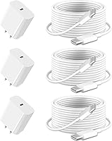 Vista 10 de USB C iPad Chrager Carga rápida para Apple iPad Pro 13/12.9/11"/A16/10ª generación/Air 5th/Mini 6 7 A17/iPhone 17 16 15, bloque de carga rápida tipo