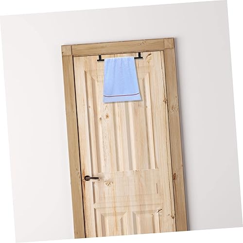 Miniatura 4 de Housoutil 2 sets moderno toallero de acero inoxidable montado en la pared sin agujeros 5 ganchos cocina baño lavadero 2 unids*2