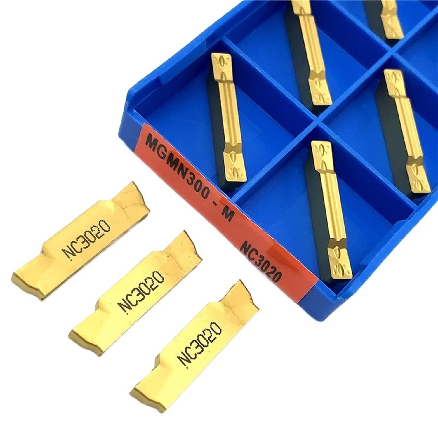 Indexable Carbide Lathe Tool MGMN300 M PC9030/NC3020 Grooving Insert Parting and Tool CNC Cutting(MGMN300 M NC3030)